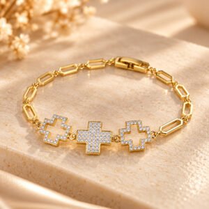 PULSERA TRES CRUCES