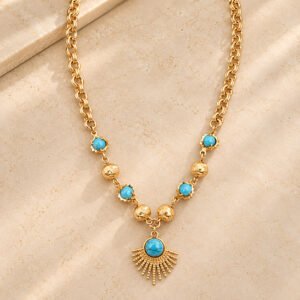 COLLAR TURQUESA